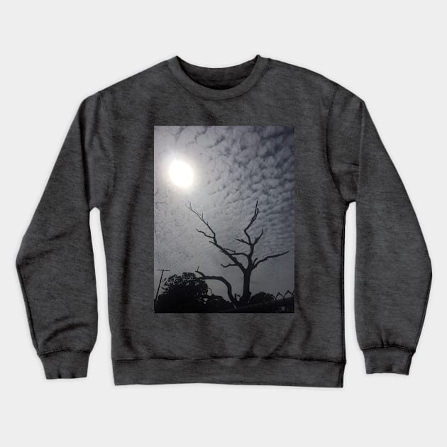 Tree Silhouette Crewneck Sweatshirt by AlexB22